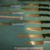 knives from the cottage kitchen that investigators neglected to test for DNA