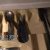 Raffaele's cutlery drawer where the alleged (completely discredited) murder weapon was retrieved