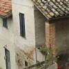 View of wall Rudy Guede scaled to gain entrance to the cottage